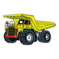 Dump Truck Temporary Tattoo